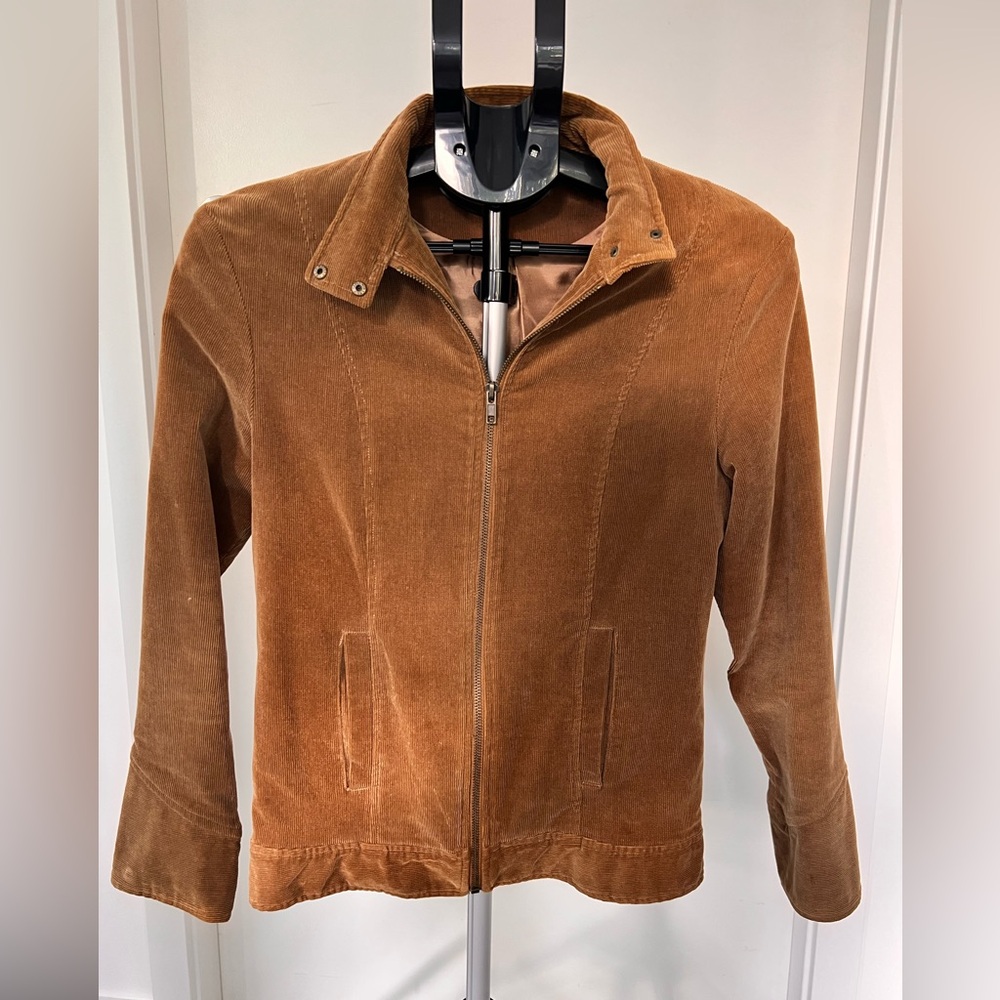 Vintage 70’s Women's Tan Corduroy Jacket
